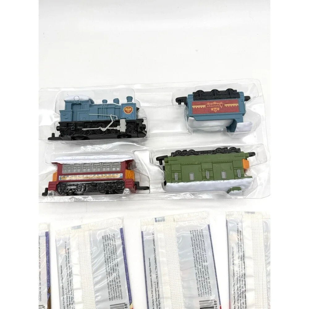 Lot of 4 Upper Deck Anastasia Trading Card Packs NEW‎ + Train Toy Vintage 90s